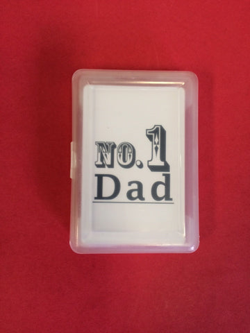 No. 1 Dad Playing Cards